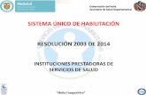 Presentacion Para Ips Res 2003 de 2014