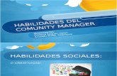 Habilidades Del Community Manager - Ucv 2015