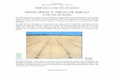 Riego Localizado - Canales de Riego - Irrigación