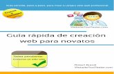Guía de Creacion Web Para Novatos Spanish
