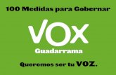 Programa VOX 100 Medidas