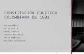 Constitución Política Colombiana de 1991