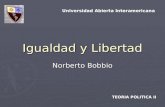 Bobbio - Igualdad y Libertad
