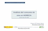 Análisis del consumo de vino en horeca (OEMV+PWC)
