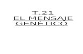Mensaje genético T.21 sandib