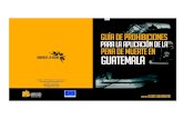 Prohibición de la pena de Muerte en Guatemala