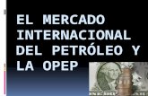 El Mercado Internacional Del Petroleo y La Opep