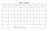 calendario 2015-2016