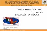 Diapositiva Sobre El Marco Constitucional de La Educación en México
