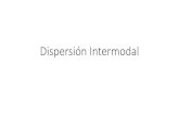 Dispersión Intermodal