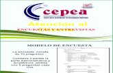 Investigacion de Mercado CEPEA - Atención Al Cliente