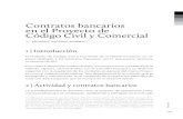 Contratos Bancarios Nuevo Ccc-Infojus