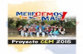 Proyecto MereCEMos Más 2015