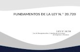 Fundamentos Ley Concursal