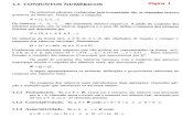 Conjuntos Numéricos - Cálculo 1