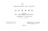 SERUMS, Procedimientos y Normas Legales.doc