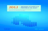 Anuario Estadístico Jujuy 2012