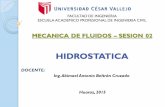 HIDROSTATICA DE FLUIDOS
