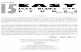 Bob Mintzer - 15 Easy Etudes (Eb)