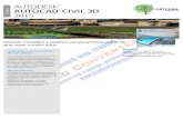 Nuevo-AutoCAD Civil 3D 2015