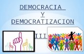 democracia y democratizacion lberal