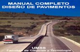 Manual Completo Diseño De Pavimentos - UMSS (Facultad De Ciencias Y Tecnología)