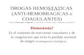 3.1. HEMOSTATICAS