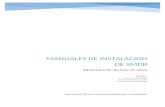 Manual de Instalación de SMDB