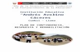 Plan de Contingencia de la I.E. Andrés A. Cáceres
