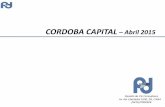 Encuesta Córdoba Capital para intendente, Gobernador y Presidente
