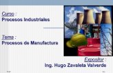 PI-02 - Procesos de Procesos de Manufactura Manufactura
