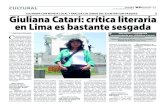Giuliana Catari en el VP Semanario