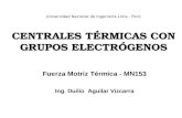 Centrales Termicas Con Grupos Electrogenos