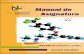 Manual de asignatura Química Orgánica