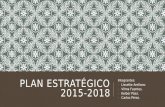 Plan Estratégico 2015-2018