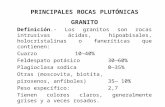 Petrologia Principales Rocas Plutónicas 2011