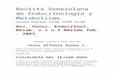 Revista Venezolana de Endocrinología y Metabolismo