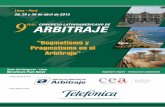 9no Congreso Latinoamericano de Arbitraje