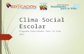 Clima Social Escolar