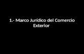 Marco Ju Rid i Code l Comercio Exterior