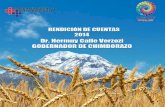 Rendición de Cuentas 2014 - Gobernación de Chimborazo