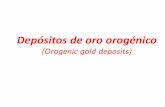 Presentacion Depositos de Oro Orogenico