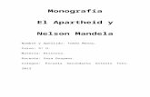 Monografía del Apartheid
