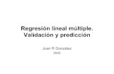 Regresion Multiple  Lineal Prediccion