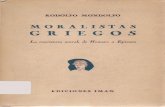 Mondolfo%2C Rodolfo - Moralistas Griegos. La Conciencia Moral%2C de Homero a Epicuro. Ed. Iman 1941
