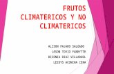 FRUTOS CLIMATERICOS Y NO CLIMATERICOS ALLISON PAJARO.pptx