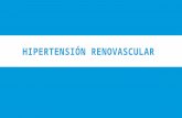 Hipertensión Renovascular
