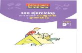 100 Ejercicios Ortografía - 5º EP