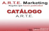 Catálogo ARTE Marketing