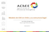 Modelo de CDE en Chile y Su Estructura Legal. Xavier Barriga